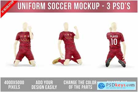 Uniform Soccer Mockup