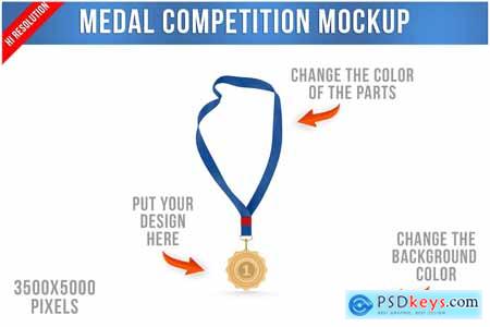 Competition Medal Mockup