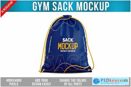 Gym Sack Mockup