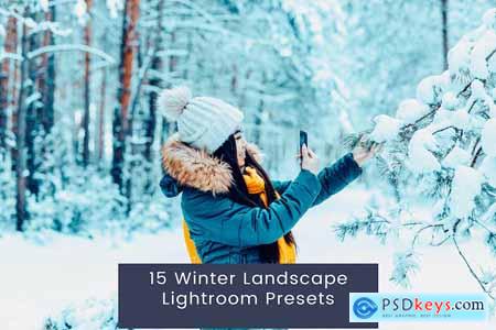15 Winter Landscape Lightroom Presets