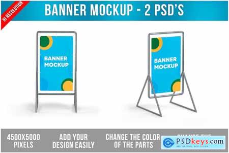 Banner Frame Mockup