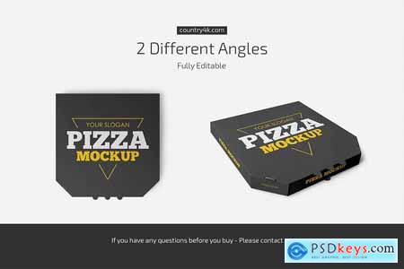 Pizza Box Mockup Set