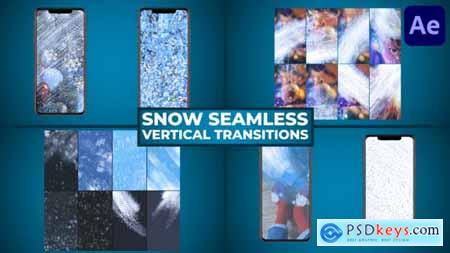 Snow Seamless Vertical Transitions After Effects 49881054