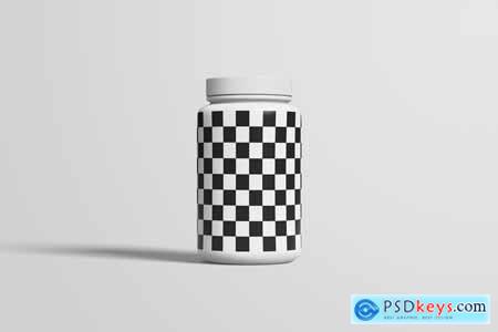 Pills Bottle Mockup