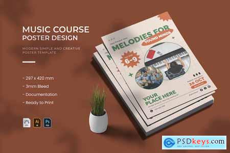 Kids Music Course - Poster
