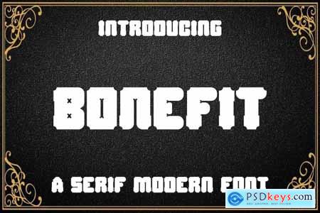 Bonefit - Modern Font