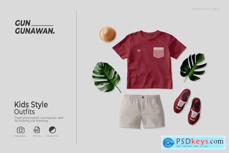 Kids Style Outfits Mockup 6KANZK3
