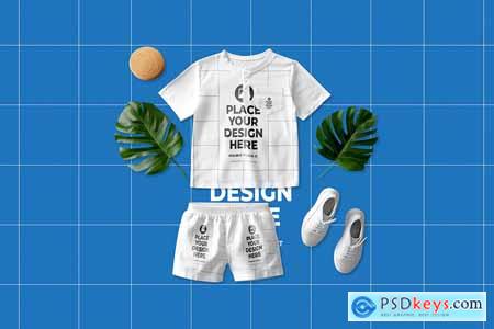 Kids Style Outfits Mockup 9M5ZBNG