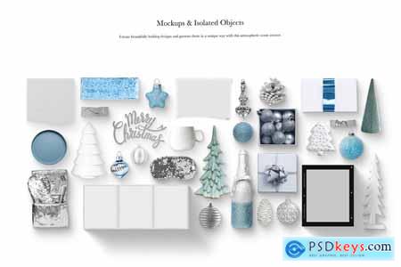 06_Blue and Silver Christmas Edition Custom Scene