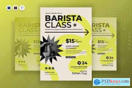 Barista Class Poster