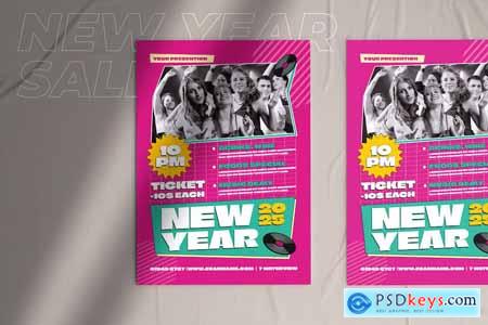 Party New Year Flyer ZD5WPPM