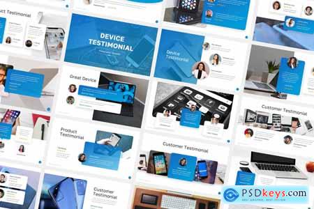 Device App Testimonial PowerPoint Presentation