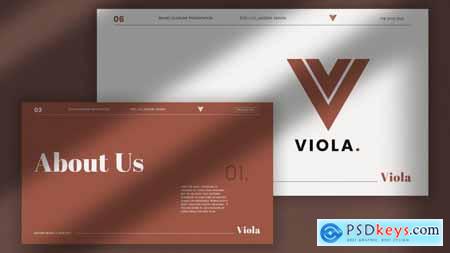 Viola - Brand Guideline Powerpoint Template