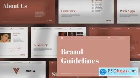 Viola - Brand Guideline Powerpoint Template