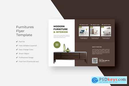 Furniture Flyer Template Design 487QV5J
