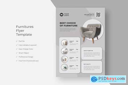 Furniture Flyer Template Design PQVLXE3