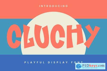 Cluchy Playful Display Font