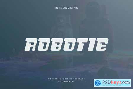 Robotie - Futuristic Font