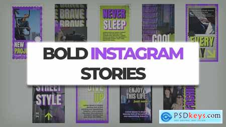 Bold Instagram Stories AE 49835814