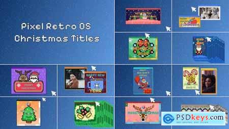 Pixel Retro OS Christmas Titles 49836225