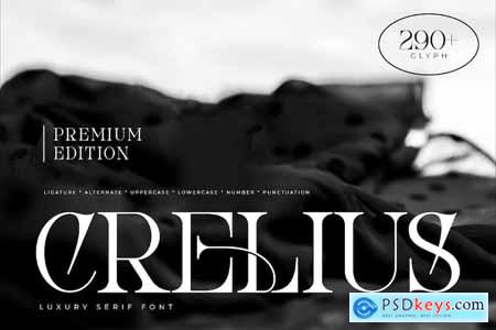 Crelius Luxury Serif Font