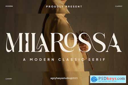 Milarossa - A Modern Classic Serif