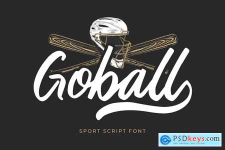 Goball - Sport Script Font