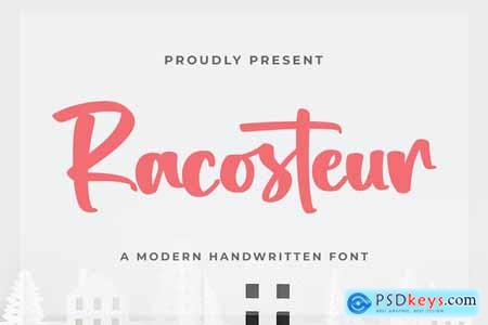 Racosteur - Bold Script