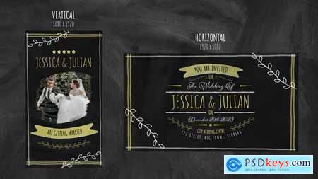 Vintage Wedding Invitation 49989967