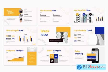 Rise Digital Marketing Powerpoint