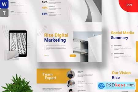 Rise Digital Marketing Powerpoint