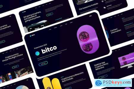 Bitco -Blockchain Powerpoint Template