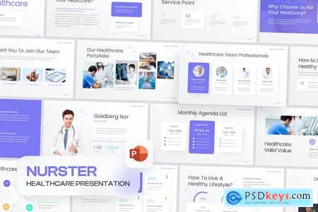 Nurse Healthcare PowerPoint Template