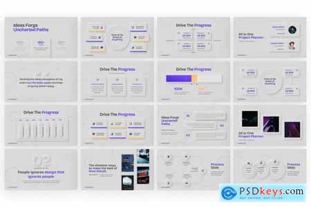 Neumorphic PowerPoint Template