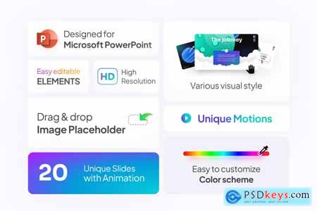 Animated Vector Graphic PowerPoint Template