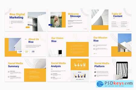 Rise Digital Marketing Powerpoint