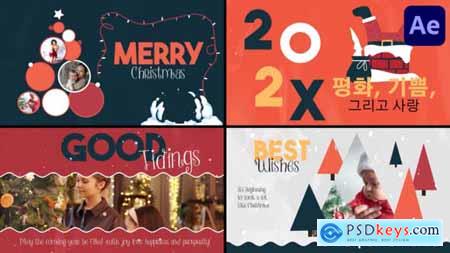 Christmas Cartoon Typography Scenes for After Effects 49981019