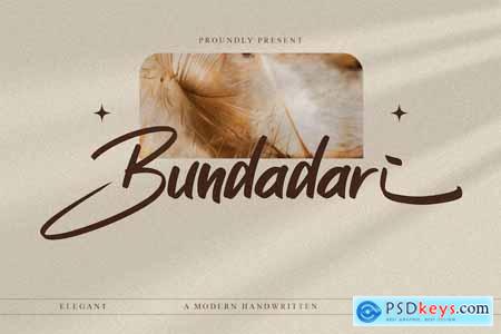 Bundadari - A Modern Handwritten