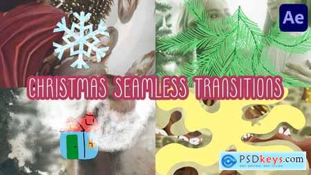Cartoon Christmas Seamless Transitions for After Effects 50037973