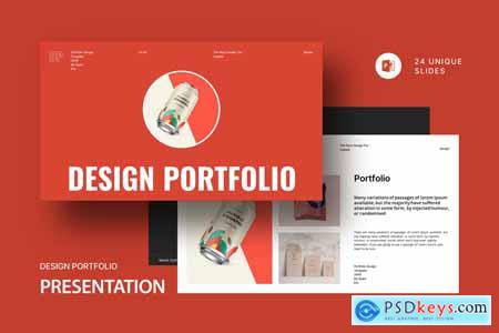 Design Portfolio PowerPoint Presentation
