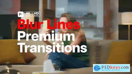 Premium Transitions Blur Lines for Premiere Pro 49943419