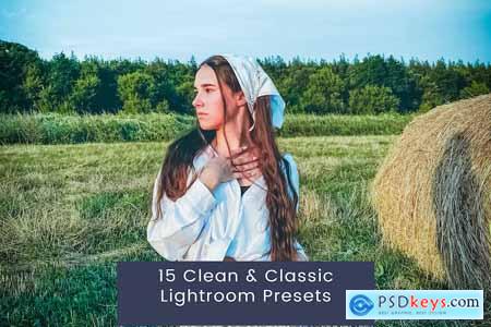 15 Clean & Classic Lightroom Presets