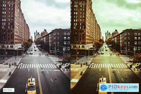 12 Street Cinematic Lightroom Presets