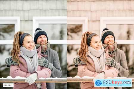 8 Winter Magic Lightroom Presets