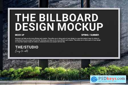 Billboard Wall Mockup