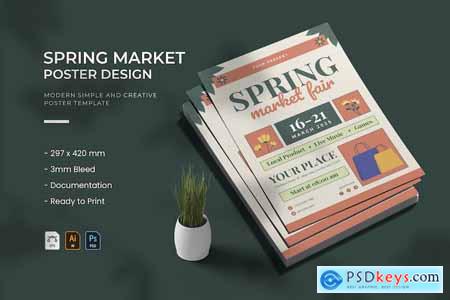 Spring Market Fair - Poster