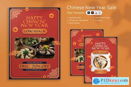 Bapo - Chinese New Year Sale Flyer