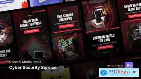 Social Media Reels - Cyber Security Service After Effects Template 50070818