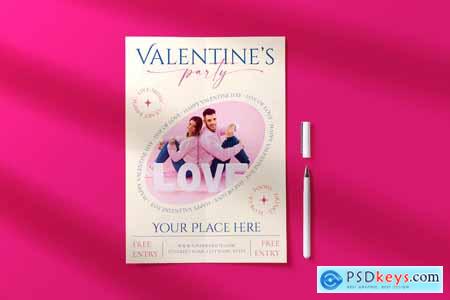 Valentine's Template Flyer YG5264H