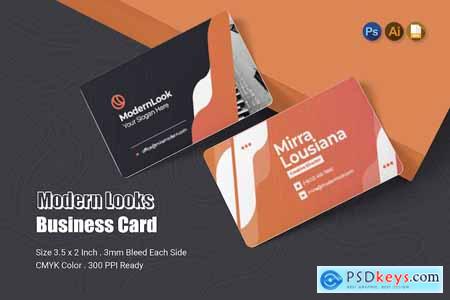 Modern Looks Business Card